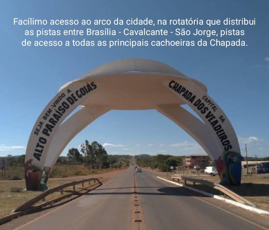 Free Soul House - Localizacao Ideal No Centrinho Alto Paraiso de Goias Luaran gambar